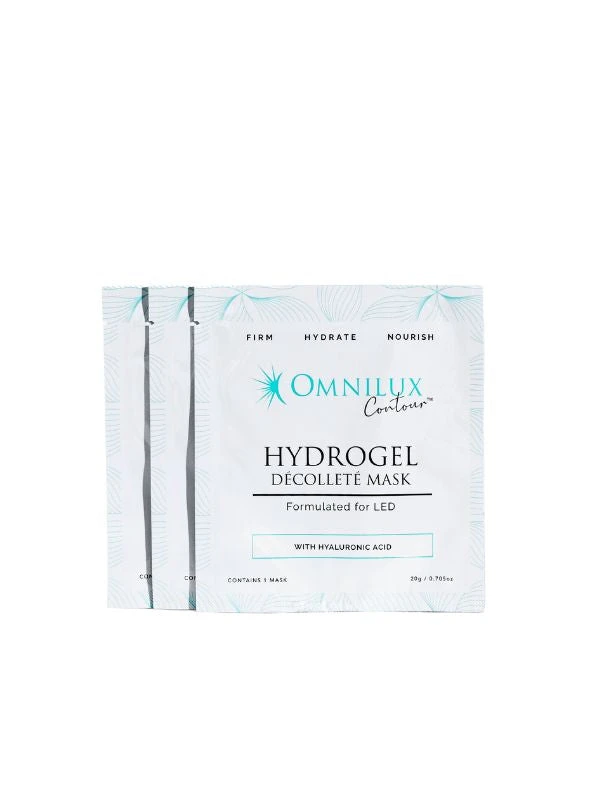 Omnilux Hydrogel Décolleté Mask 3 Omnilux Hydrogel Décolleté Mask